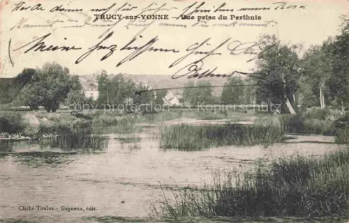 AK / Ansichtskarte Trucy-sur-Yonne AUXERRE 89 Yonne Vue prise du Perthuis