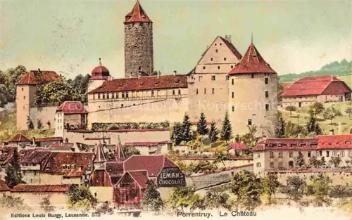AK / Ansichtskarte Porrentruy JU Le Château