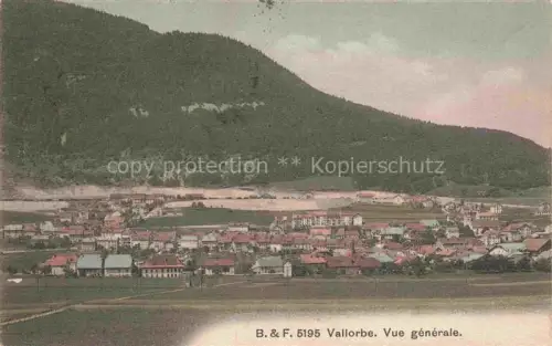 AK / Ansichtskarte Vallorbe Orbe VD Vue générale