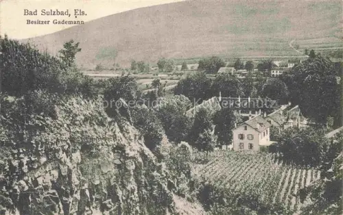 AK / Ansichtskarte Bad Sulzbad Soultz-les-Bains MOLSHEIM 67 Bas-Rhin Panorama