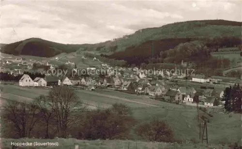 AK / Ansichtskarte Hoppecke Brilon Hochsauerlandkreis NRW Panorama Hoppecketal