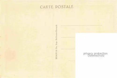 AK / Ansichtskarte Illzach  MULHOUSE 68 Haut-Rhin Institution des Aveugles Atelier des jeunes filles