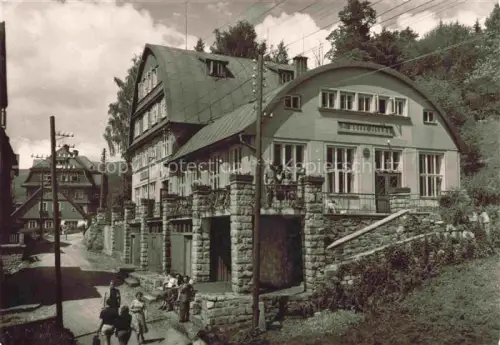 AK / Ansichtskarte Spindleruv Mlyn Spindelmuehle Riesengebirge CZ Hotel Jiskra