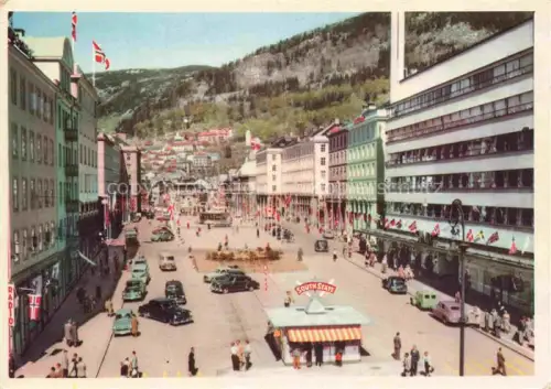 AK / Ansichtskarte Bergen  Norge Torgalmenning