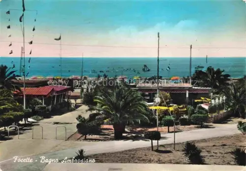 AK / Ansichtskarte Focette MARINA DI PIETRASANTA Lucca Toscana IT Bagno Ambrosiano