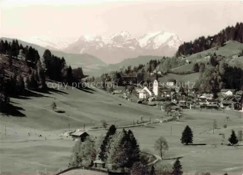 AK / Ansichtskarte Oberstaufen Oberallgaeu Bayern Panorama