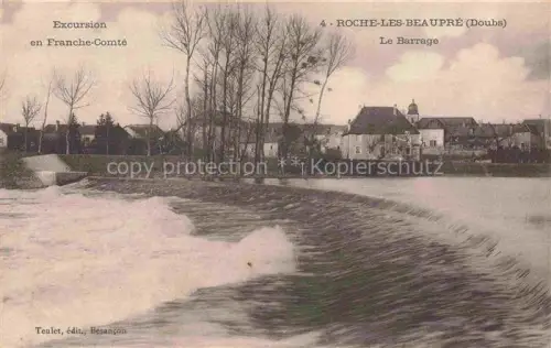 AK / Ansichtskarte Roche-lez-Beaupre Roche-lez-Beaupre BESANCON 25 Doubs Le Barrage
