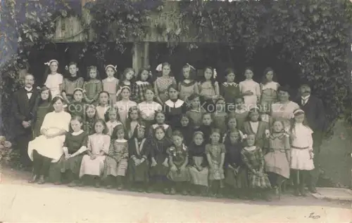 AK / Ansichtskarte MULHOUSE Muehlhausen 68 Alsace Gruppenbild Maedchen Schulklasse