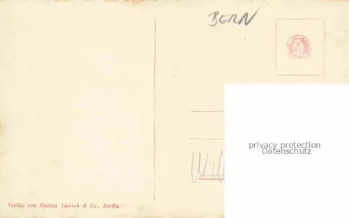 AK / Ansichtskarte BERN BE Kaiser Wilhelm im Gespraech mit dem Schweizer Bundespraesidenten Forrer