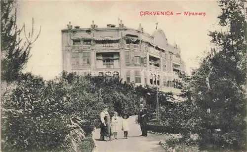 AK / Ansichtskarte Cirkvenica Croatia Hotel Miramare