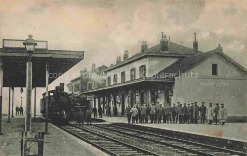 AK / Ansichtskarte Lucouy Amagne RETHEL 08 Ardennes Bahnhof Eisenbahn