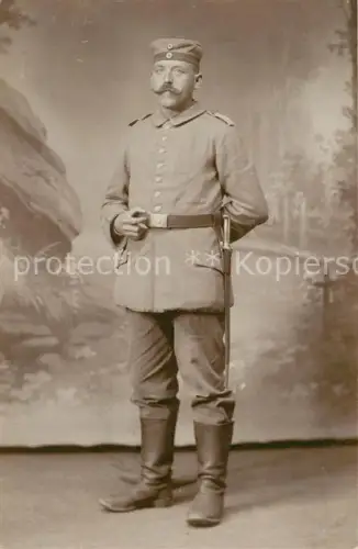 AK / Ansichtskarte 043 Bataillon LB 043 Landsturm  V. Armee-Korps Posen  POZNAN PL Fotostudio Portrait Dolch