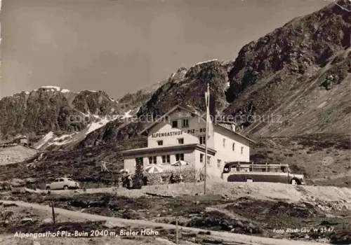 AK / Ansichtskarte Bielerhoehe Gaschurn Montafon Vorarlberg AT Alpengasthof Piz Buin