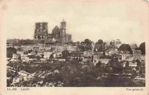 AK / Ansichtskarte LAON 02 Aisne Vue generale