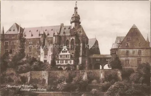 AK / Ansichtskarte MARBURG  LAHN Schloss