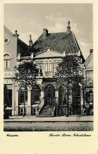 AK / Ansichtskarte Husum  Nordfriesland Theodor Storms Geburtshaus