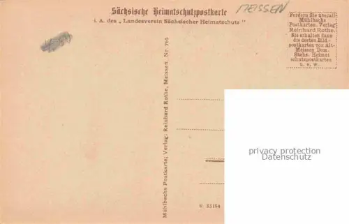 AK / Ansichtskarte MEIssEN Elbe Sachsen Alter Hof