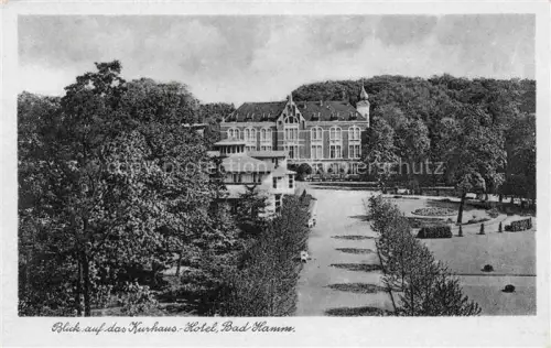 AK / Ansichtskarte Bad HAMM Westfalen NRW Blick zum Kurhaus