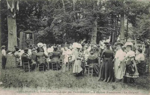 AK / Ansichtskarte Luzarches Sarcelles 95 Val-d Oise Kermesse organisée par l'Association des Dames Francaises Le Guignol
