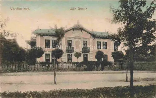 AK / Ansichtskarte Ciechocinek Hermannsbad TORUN Thorn Westpreussen PL Willa Ormuz Feldpost