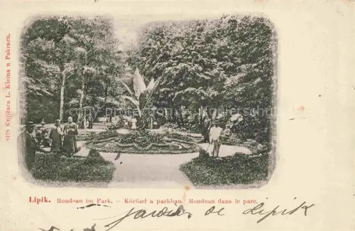 AK / Ansichtskarte Lipik Croatia Rondeau im Park