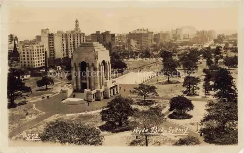 AK / Ansichtskarte SYDNEY  NSW Australia Hyde Park