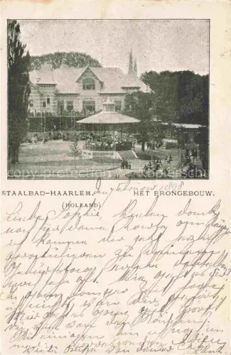 AK / Ansichtskarte HAARLEM NL Staalbad Pavillon