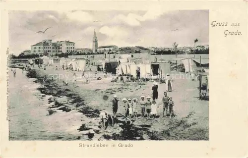 AK / Ansichtskarte GRADO Gorizia IT Strandleben