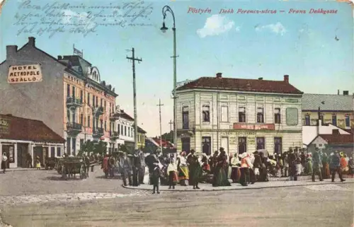 AK / Ansichtskarte Poestyen Piestany Pistian SK Franz Deákgasse