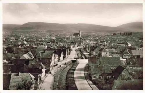 AK / Ansichtskarte Malsch Ettlingen Karlsruhe BW Stadtpanorama