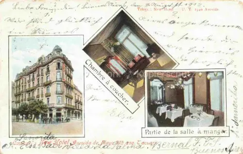 AK / Ansichtskarte BUENOS AIRES Argentina New Hotel Chambre à coucher Salle à manger