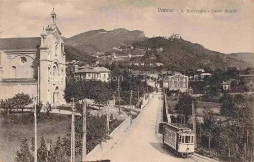 AK / Ansichtskarte VARESE Lombardia IT Chiesa Sant Ambrogio Sacro Monte