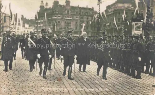 AK / Ansichtskarte ZueRICH  ZH Kaiser Wilhelm und Praesident Forrer