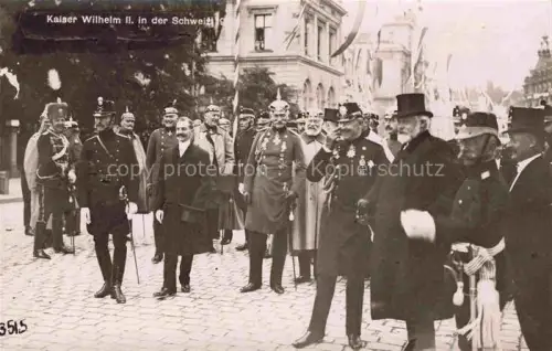 AK / Ansichtskarte ZueRICH  ZH Kaiser Wilhelm II in der Schweiz