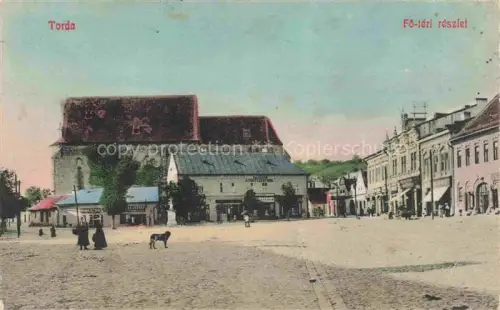 AK / Ansichtskarte Torda Bihartorda Thorensburg HU Foe-téri részlet Hauptplatz