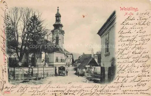 AK / Ansichtskarte Weidling Statzendorf Sankt Poelten Niederoesterreich AT Motiv mit Kirche
