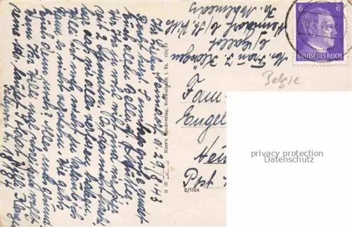 AK / Ansichtskarte St-Vith EifeL Verviers Liege Belgie Bahnhof Aschauer Strasse Thaenstrasse Kloster