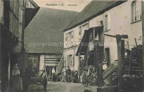 AK / Ansichtskarte Rosheim Molsheim Alsace 67 Bas-Rhin Meierhof