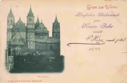 AK / Ansichtskarte WORMS Rhein Der Dom