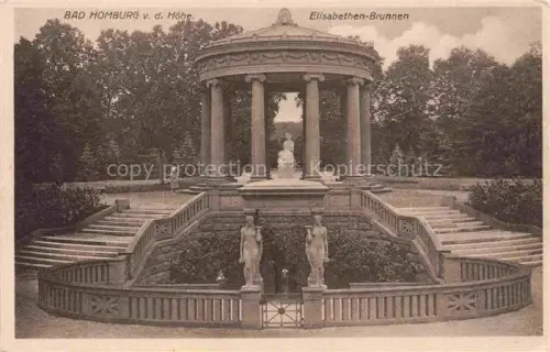 AK / Ansichtskarte BAD HOMBURG von der Hoehe Hessen Elisabethen Brunnen