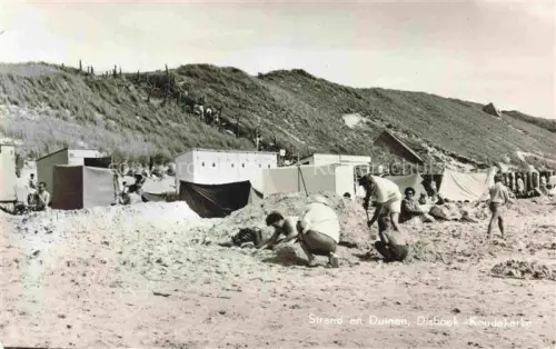 AK / Ansichtskarte Dishoek Veere Tervere Zeeland NL Strand en Duinen Koudekerke