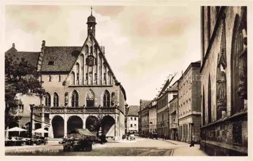 AK / Ansichtskarte Amberg Ravensburg Rathaus