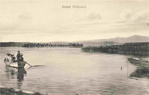 AK / Ansichtskarte Insel Ufenau Ufnau Zuerichsee SZ Bootspartie