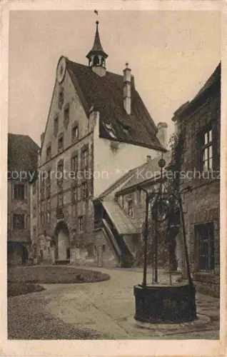 AK / Ansichtskarte LANDSHUT  Isar Schloss Trausnitz Burghof