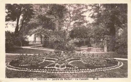 AK / Ansichtskarte TROYES 10 Aube Jardin du Rocher La Cascade