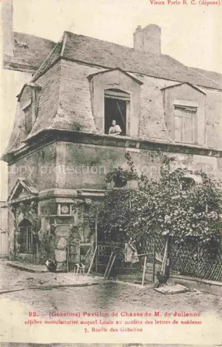 AK / Ansichtskarte PARIS 75 Pavillon de Chasse de M de Julienne