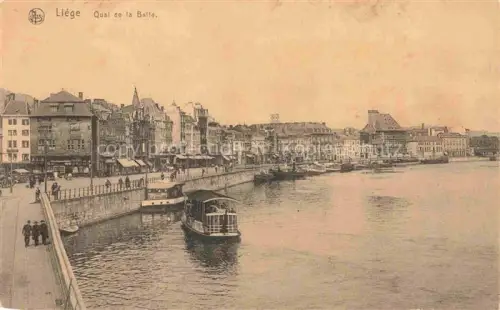 AK / Ansichtskarte LIEGE  Luettich Luik Belgie Quai se la Batte