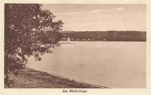 AK / Ansichtskarte Werbellinsee-Altenhof Schorfheide Barnim Brandenburg Panorama