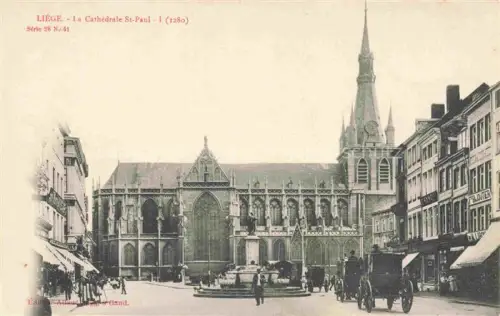 AK / Ansichtskarte LIEGE  Luettich Luik Belgie Le Cathedrale St Paul