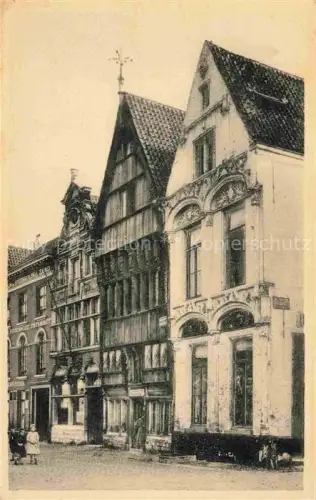 AK / Ansichtskarte MALINES Mechelen Flandre Belgie Maison du Diable et du Paradis